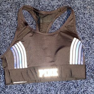 PINK padded sports bra